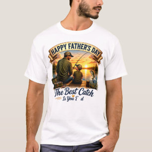 Camiseta El Mejor Pescado Eres Tú Papá Feliz Día del Padre