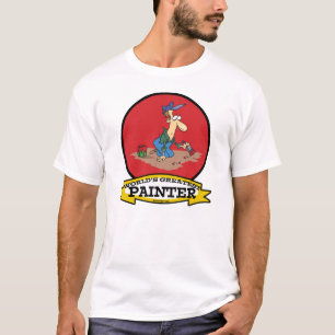 CAMISETA EL MEJOR PINTOR DEL MUNDO DE DIBUJOS ANIMADOS