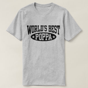 Camiseta El mejor poppa del mundo