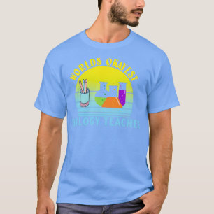 Camiseta El mejor profesor de biología de los mundos Okayes