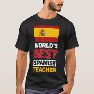 Camiseta El mejor profesor de español del mundo