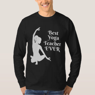 Camiseta El mejor profesor de yoga de la historia