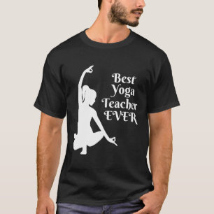 Camiseta El mejor profesor de yoga de la historia