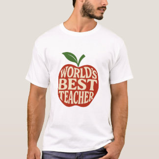 Camiseta El mejor profesor del mundo