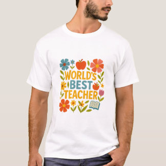 Camiseta El mejor profesor del mundo
