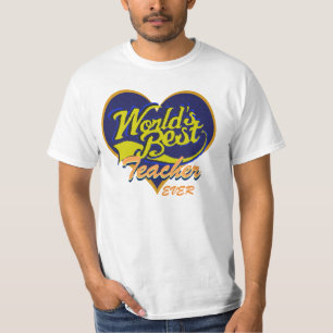 Camiseta El mejor profesor del mundo