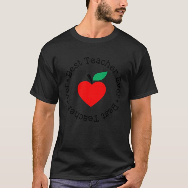 Camiseta El mejor profesor educador y educador siempre cons (Anverso)