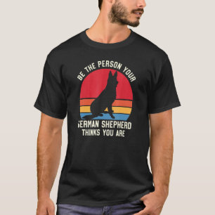 Camiseta El mejor propietario de perro, German Shepherd