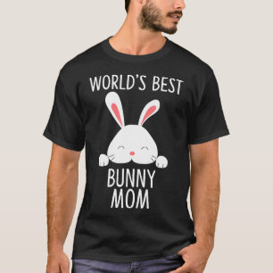 Camiseta El mejor rabino de mamá conejo del mundo para aman