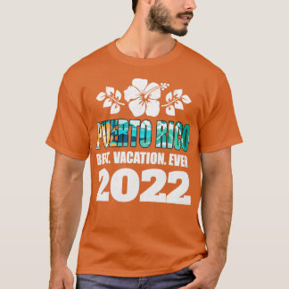 Camiseta El mejor recuerdo de vacaciones de Puerto Rico de