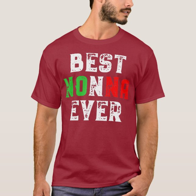 Camiseta El mejor regalo de abuela italiana de la historia (Anverso)