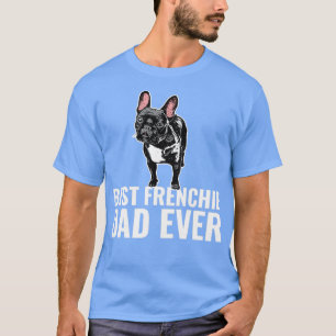 Camiseta El mejor regalo de Bulldog francés para papá franc