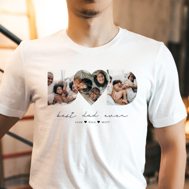 Camiseta El mejor regalo de Collage de fotos moderno para e (Subido por el creador)