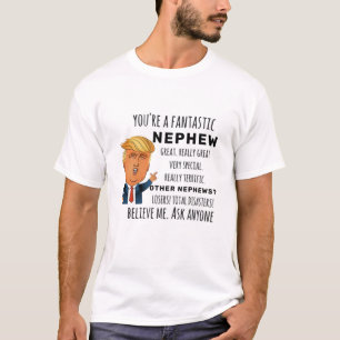 Camiseta El mejor regalo de cumpleaños de un sobrino divert