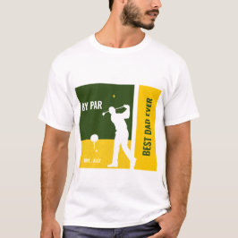 Camiseta el mejor regalo de golf del día de los padres dive