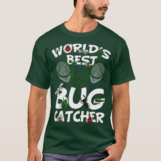 Camiseta El mejor regalo de insecto para catcher de bugs de (Anverso)