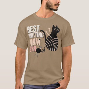 Camiseta El mejor regalo de mamá de punto para los amantes 