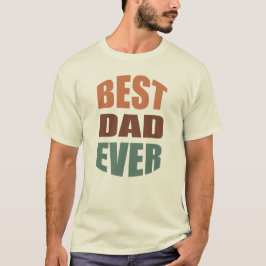 Camiseta El mejor regalo de papá para el Día del Padre