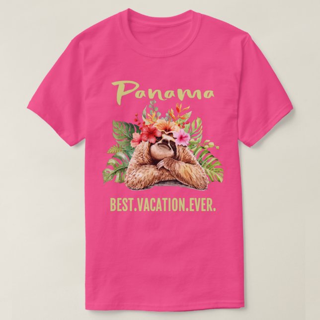 Camiseta El mejor regalo de recuerdo de vacaciones de Panam (Diseño del anverso)
