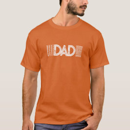 Camiseta El mejor regalo de tipografía audaz de papá