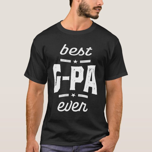 Camiseta El mejor regalo del abuelo de G-Pa para hombres (Anverso)