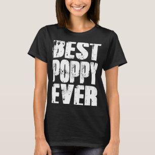 Camiseta El mejor regalo del abuelo de la amapola, papá reg