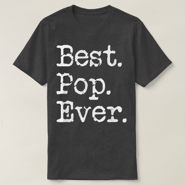 Camiseta El mejor regalo del abuelo de papá de G (Diseño del anverso)
