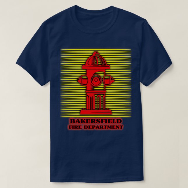 Camiseta El mejor regalo del Departamento de Bomberos de Ba (Diseño del anverso)