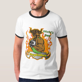 Camiseta El mejor regalo del día de padre del padrastro del