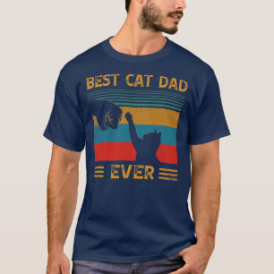 Camiseta El mejor regalo del día del padre del gato