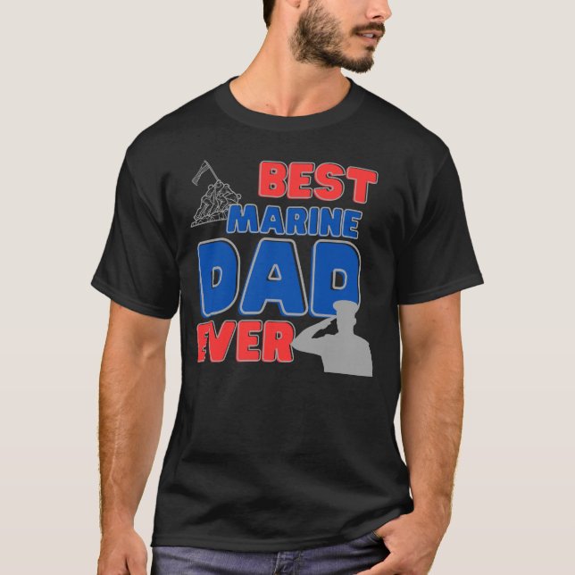 Camiseta El mejor regalo del Día del Padre Marítimo (Anverso)