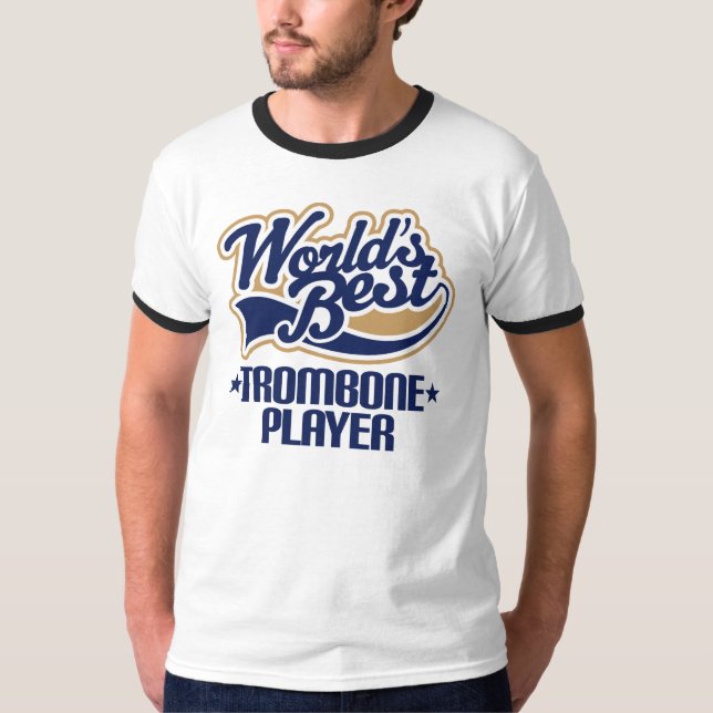 Camiseta El mejor regalo del jugador de Trombone de los (Anverso)