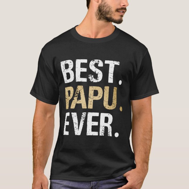 Camiseta El mejor regalo para el abuelo de la nieta  (Anverso)