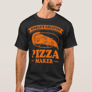 Camiseta El mejor regalo para los hombres que hacen pizza d