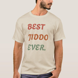 Camiseta El mejor regalo Personalizado de Jiddo para el abu