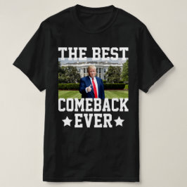 Camiseta El mejor regreso de Trump al 47° presidente