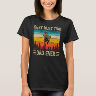 Camiseta El mejor retro de cosecha masculina es el padre mu