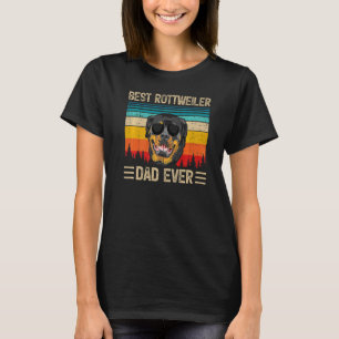 Camiseta El mejor rotuiler padre de la familia