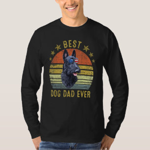 Camiseta El mejor Schnauzer Dad en miniatura Perro Vintage
