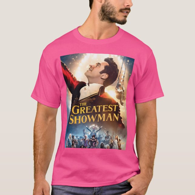 Camiseta El mejor Showman Hugh Jackman Kids (Anverso)