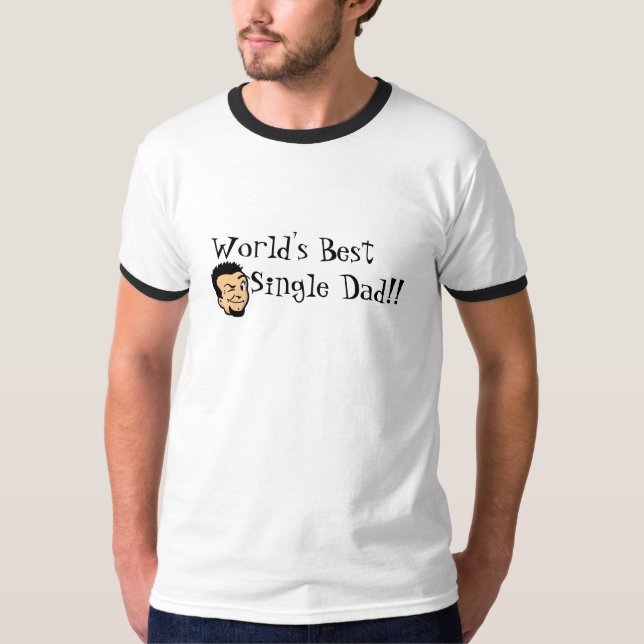 Camiseta El mejor solo   papá del mundo (Anverso)