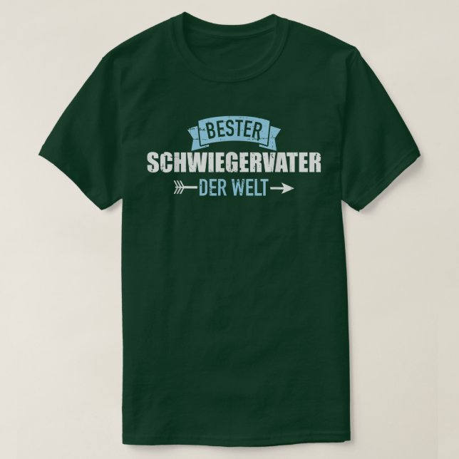 Camiseta El mejor suegro del mundo (Diseño del anverso)