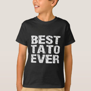 Camiseta El mejor Tato de todos Papá Ucrania Distressed