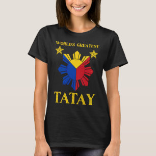 Camiseta El mejor tatuaje del mundo para los filipinos tata
