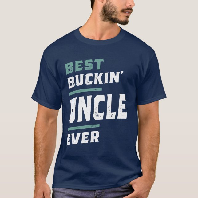 Camiseta El mejor tío de Buckin (Anverso)
