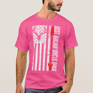 Camiseta El Mejor Tío De Buckin Que Caza A Los Deer En El D