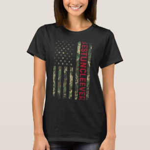 Camiseta El mejor tío de la bandera estadounidense vintage