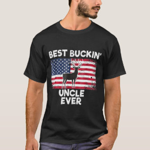 Camiseta El mejor tío de la hebilla cazando la bandera esta