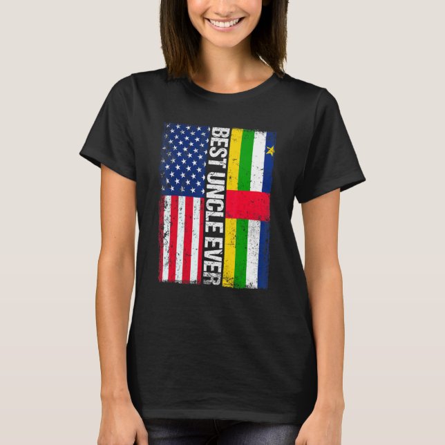 Camiseta El mejor tío de la República Centroafricana (Anverso)
