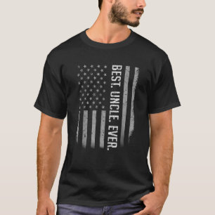 Camiseta El mejor tío de los Estados Unidos Bandera estadou